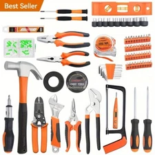 23-Piece Home Tool Set - All-in-One, Furniture Assembly & Daily Home Repairs