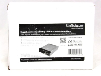 StarTech DRW150SATBK Removable SATA Harddrive Enclosure 38-2