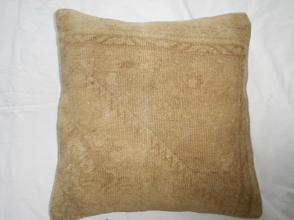 Funda Almohada Alfombra Única 16x16" Funda de Alfombra Cremallera Oculta Increíble Trabajo Foto 4 de 4