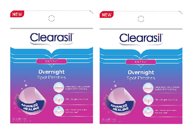 clearasil ultra overnight spot patches