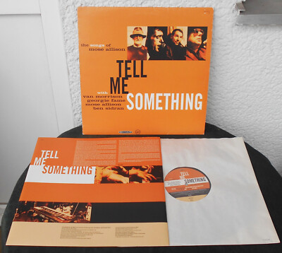 VAN MORRISON - Tell Me Something. The Songs of Mose Allison Lp