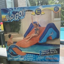 Brand New H20GO! GIANT INFLATABLE POOL WATER SLIDE