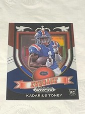 Kadarius Toney #176 [Red White Blue Prizm Rookie Crusade] 2021 Panini Prizm DP