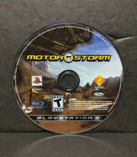 MotorStorm (Sony PlayStation 3, 2007) PS3 Disc Only eBay