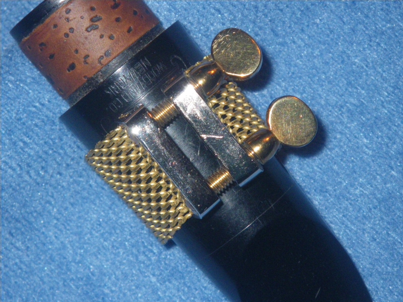 EASTERN MUSIC MESH OLEG STYLE LIGATURE FITS SLIM TENOR