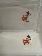 Vintage Post Super Sugar Crisp Cereal Sugar Fox Commercial Production Art Cels