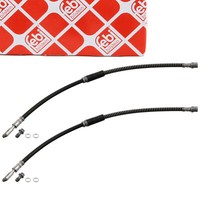 2X Febi Bremsschlauch FüR Vw Golf 5 6 Touran A3 Leon Octavia 2 Vorne 1K0611701K