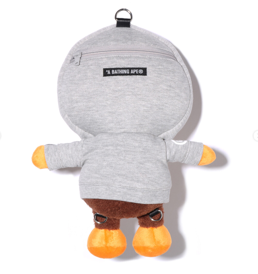 A BATHING APE Ladies' Goods BABY MILO PLUSH DOLL BACKPACK