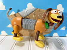 1 Mattel Disney Pixar Toy Story Slinky Dog Action Figure w/ Plastic Pop Body NEW