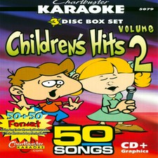 CHILDREN'S HITS Chartbuster 5079 VoL-2 Karaoke 3CD G BOX SET/with vocal guides