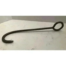 Scandanavian Style Barn Hook Tool Rustic Cabin Decor Man Cave Rebar READ