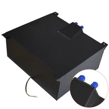 20 Gallon Aluminum Race Drift Fuel Cell cap Tank Level Sender Black Universal