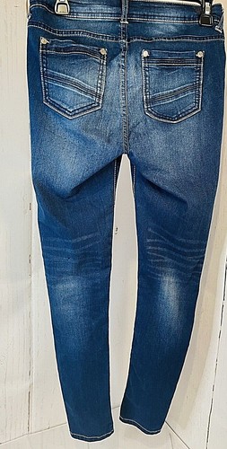 Wallflower Damen Jeans Größe 9 Skinny Mid Rise Medium Wash Blau Denim 1294E - Bild 4 von 11