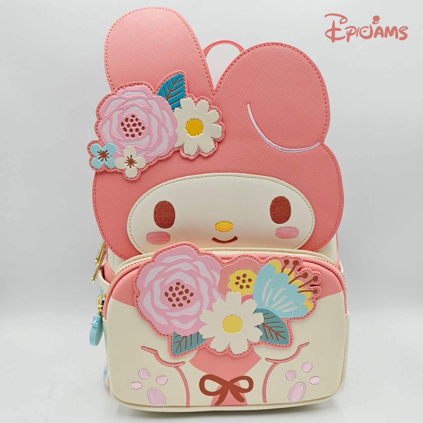 Loungefly Sanrio My Melody Figural Floral Mini Backpack New
