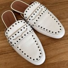 Coach Faye Loafer Slide Mule White Leather Women Size 8 G3831 — photo 8