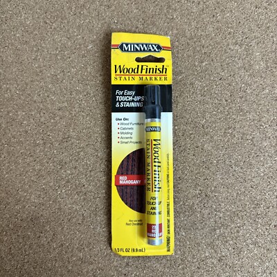 Minwax Wood Finish Stain Marker  RED MAHOGANY  Touch Ups & Staining (1/3 fl. oz)