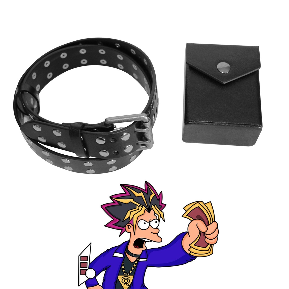 yugioh belt deck holder Yugi's Box Replica! Includes a loop/clip like the anime! Link to my shop in description Yugiohs deck box belt -