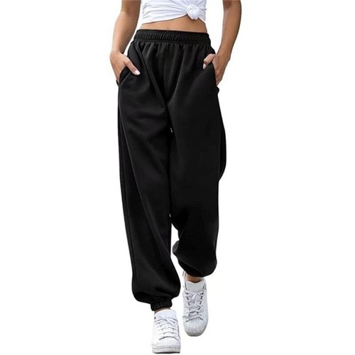 Stylish High Rise Women s Jogger Pants Workout Baggy Sweatpants with Pockets - Picture 31 of 38