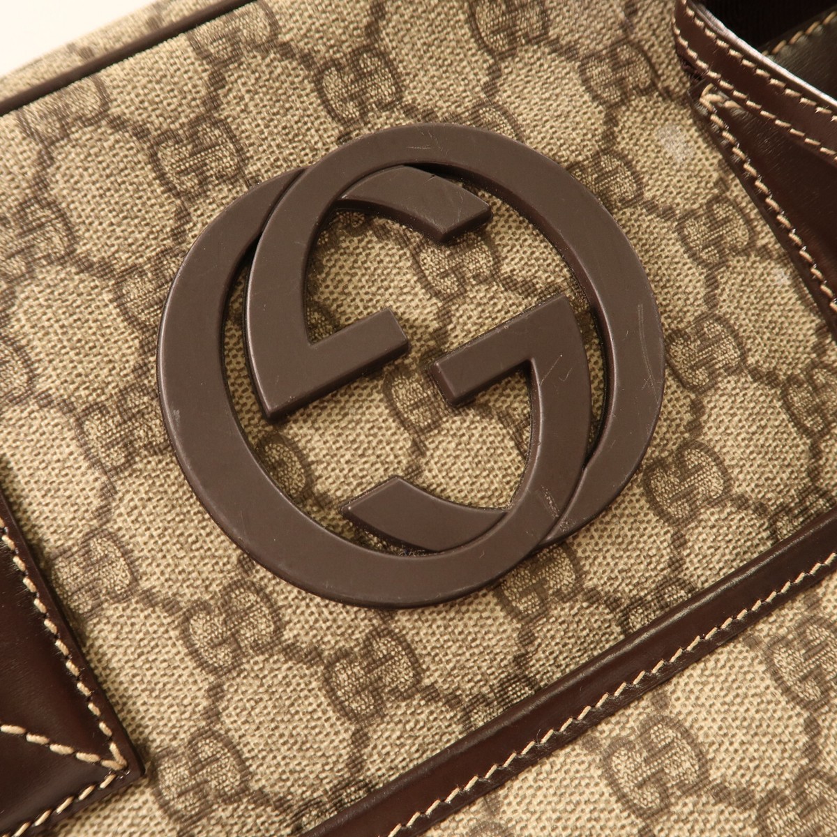 バッグ GUCCI NEW/AUTHENTIC GUCCI 510302 Interlocking G Leather/Chain