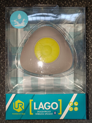      Trust Urban Revolt Lago wasserfester kabelloser Bluetooth Lautsprecher Box