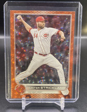 2022 Update Base Orange Foilboard #US159 Hunter Strickland /299