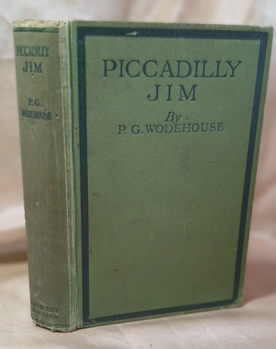 P. G. Wodehouse "Piccadilly Jim" Herbert Jenkins c1940's Hardback w/FDJ - Picture 2 of 11