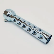 8” LONG Exhaust Baffle for 2" OD Exhaust Pipes Tubing & Mufflers Noise Reducer