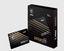 MSI SPATIUM S270 SATA 2.5' 240GB,  PHISON S11, 3D NAND, SATA III 6Gbps, 500MB/s