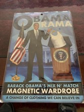 BARACK OBAMA RAMA "BARACK OBAMA'S MIX N' MATCH MAGNETIC WARDROBE