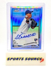 Alex Guerrero 2014 Topps Chrome Baseball Autograph Rookie Card RC /199 #AG