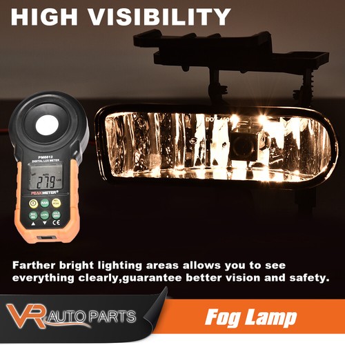 Fit For 1999-06 chevy Silverado 2000-06 Tahoe Suburban Fog Lights Bumper Lamps - Picture 8 of 9