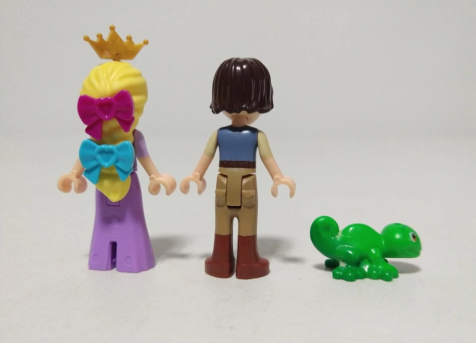 Minifiguras Lego Disney Princess Friends Rapunzel, Flynn y Pascal Foto 2 de 2