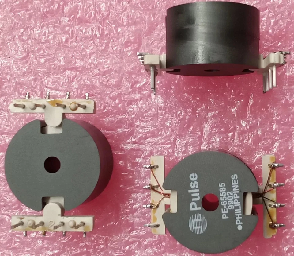 5-PCS Pulse PE-65585 ISDN U-Interface Inductor Power Wirewound Transformers - Image 4 of 4
