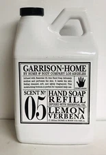 Home & Body Co.~ Lemon Verbena Moisturizing Hand Soap Refill with Essential Oil