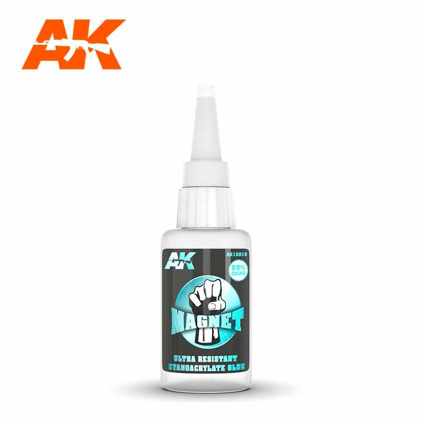 AK Interactive Magnet Cyanoacrylate Glue AK12015 20g Fast Shipping