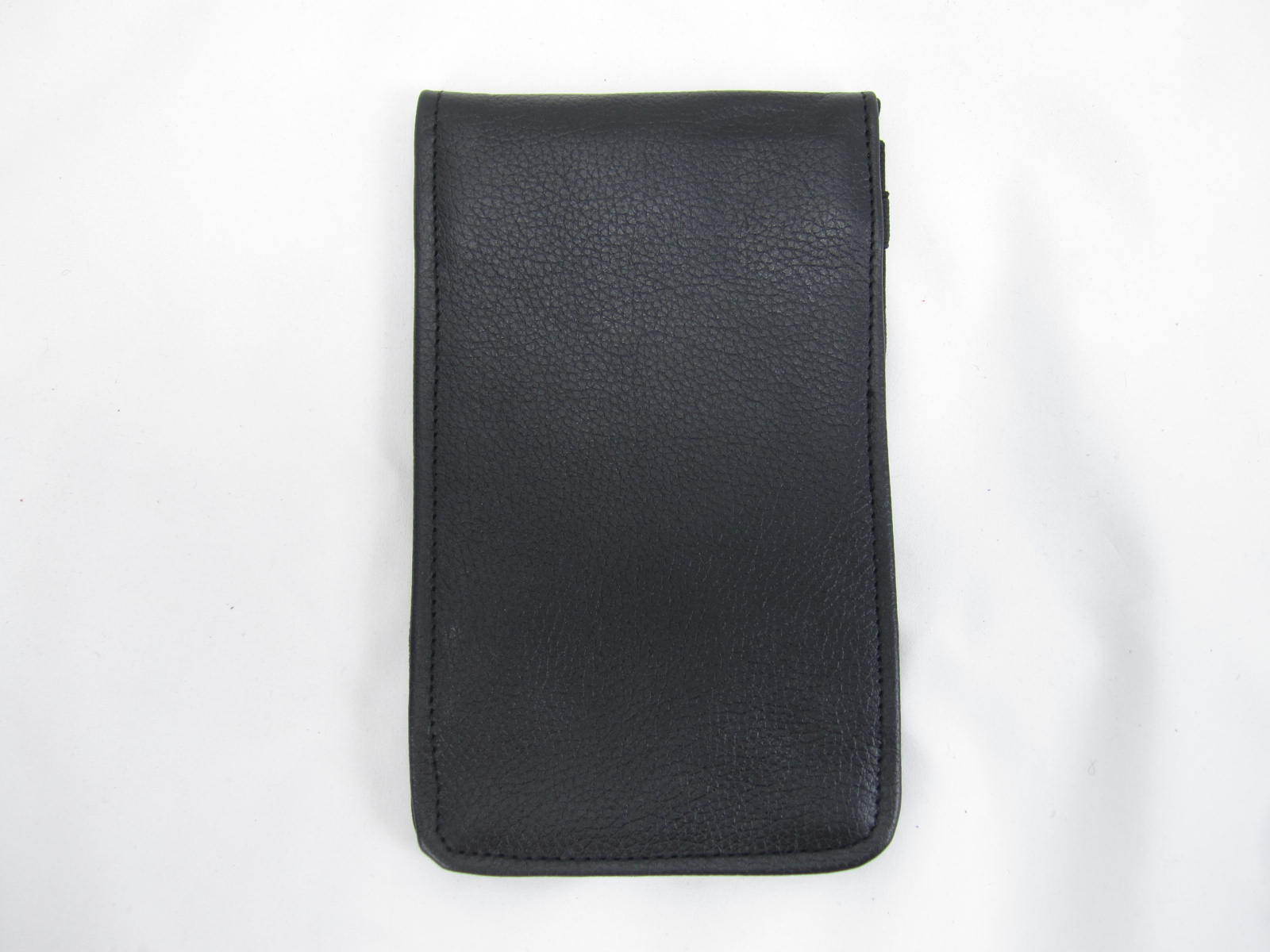 Sunfish black,red and white Leather Golf Scorecard & Yardage Book Holder / Cover