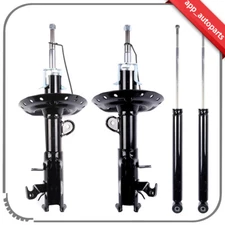 Front Rear Struts Shocks Damper Pair For 2009-2013 Honda Fit 1.5L Left Right Kit