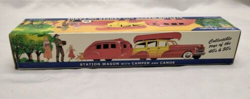 NIB Dimestore Station Wagon with Camper and Canoe OR Station Wagon CHOICE - Picture 12 of 14