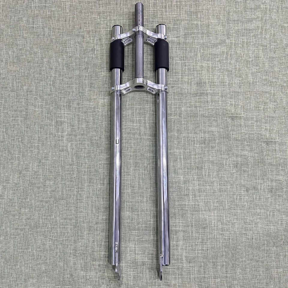 1" Thread 26"/700C/29" Fork & Headset Triple Tree Double Shoulder Bicycle Fork - Image 2 of 4