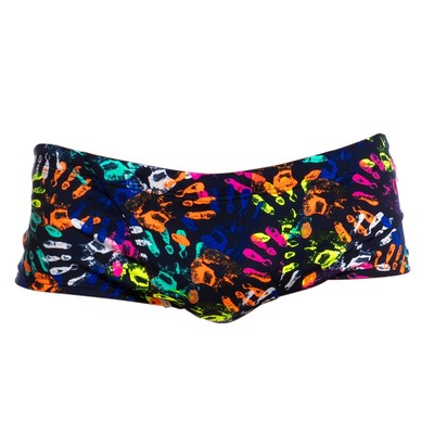 funky trunks hands off