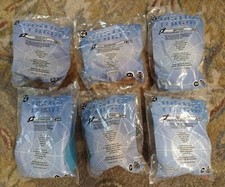 JUSTICE LEAGUE of AMERICA 2003 BURGER KING TOYS Lot of 6 new with comics