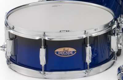 Pearl Decade Maple 14x5.5'' Kobalt Blue Fade Lacquer Snare Drum WorldShip Dealer