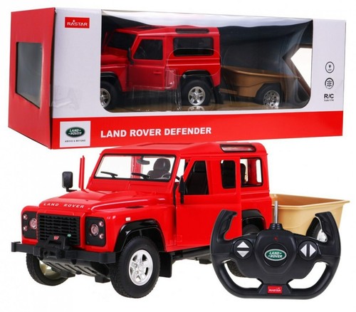 RC Land Rover Defender Car 1/14 Radio Control TOY RASTAR NEW - 第 1/6 張圖片