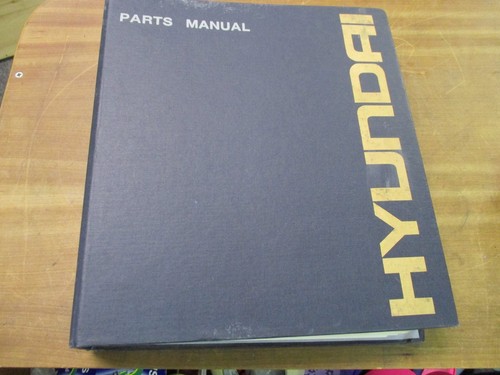 Hyundai Parts Manual HL760 Wheel Loader Farm Tractor Work Equipment Service Book - Picture 3 of 8