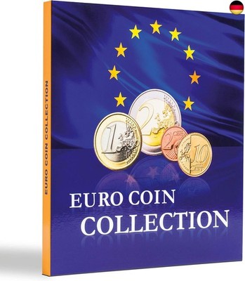 Leuchtturm 346511 Münzenalbum Presso Euro Coin Collection Münzalbum für 26 Eu