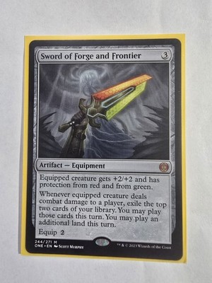 Sword of Forge and Frontier Phyrexia: All Will Be One Mythic Rare $10 OBO