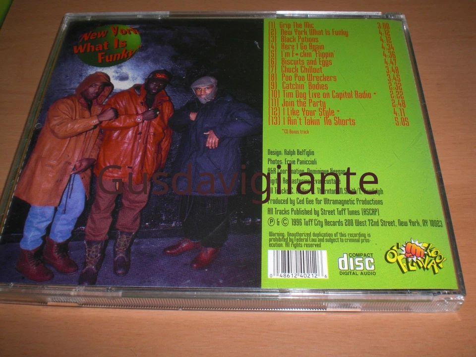 Ultramagnetic Mc's New York What Is Funky CD 1996  Kool Keith  - Image 3 of 3