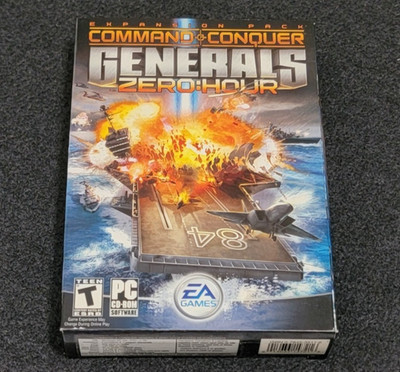 Command & Conquer: Generals Zero Hour Expansion Pack PC 2003 BRAND NEW