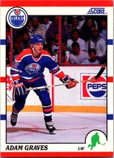 1990-91 Score American #163 Adam Graves