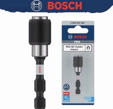 BOSCH 2608522320 PRO Impact Bit Holder Quick Change 60 mm 1/4-Inch Hex Shank